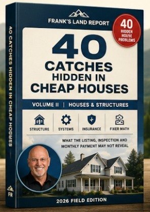 40 Catches Hidden in Cheap Houses — book cover