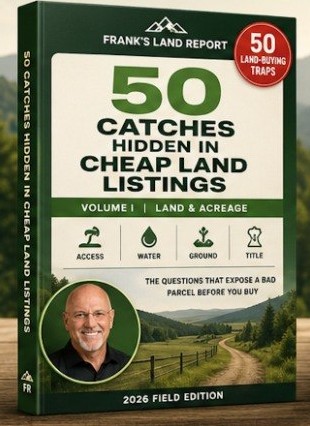 50 Catches Hidden in Cheap Land Listings — book cover